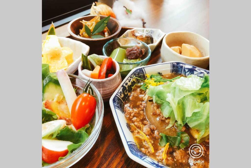 Gesthaus + Cafe わ: Traditional Farmhouse Experience Kannami Exterior photo
